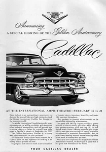 1952 Cadillac Series 62 Sedan "Golden Anniversary" Original Ad - Picture 1 of 1