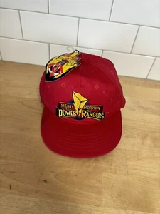 Mighty Morphin Power Rangers SnapBack Hat Original VTG Kids Youth Size 1994 MMPR - Picture 1 of 13
