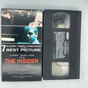 Insider, The (1999), VHS Movie, Touchstone Home Widescreen (2000) Dir. M. Mann - Picture 1 of 2