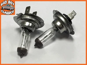 H7 55W Clear Halogen Car Headlight Bulbs x2 - Picture 1 of 1