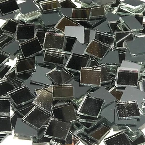 3/4" Mirror Glass Mosaic Tiles - Picture 1 of 10