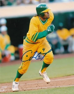 COCO CRISP OAKLAND A'S ACTION SIGNED 8x10 - Picture 1 of 1