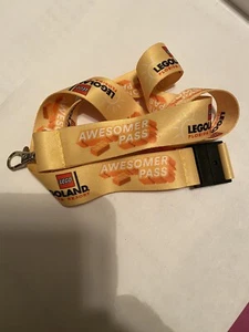 Legoland Yellow Awesomer Pass Lanyard - Picture 1 of 1