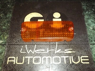 (1) OEM 80-82 Toyota Corolla hatchback luz intermitente izquierda lámpara lente 14-69 FL Foto 1 de 4