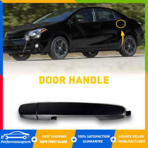 Black For Toyota Pontiac Scion Left or Right Outer Exterior Rear Door Handle EAC