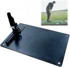 Golf Alignment Stick Holder Swing Practice Plate Plane Trainer Training Aid