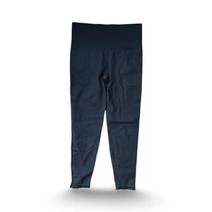 Spanx Womens XL Blue Look At Me Now Seamless Cropped Ankle Leggings Shapewear - Picture 1 of 6