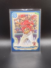 2020 Topps Gypsy Queen Blue David Fletcher /250 Los Angeles Angels