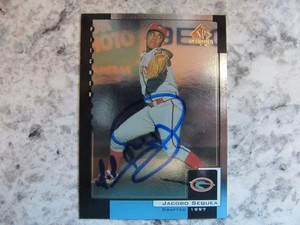 Orioles Jacobo Sequea Signed Autographed 1999 Upper Deck SP Top Prospects Mint
