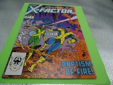 MARVEL X-FACTOR#1 FEB 1986 BAPTISM OF FIRE