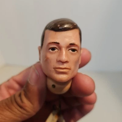  GI JOE 1964-70's Adventure Team Hard Head Brown Hair Painted - Image 1 of 4