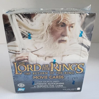 Topps LOTR Lord Of The Rings Return of the King Hobby Box Factory Sealed 36 Pack - Image 1 of 4