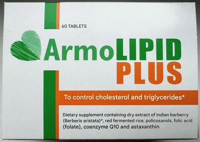 VIATRIS (MYLAN) ARMOLIPID Plus - Cholesterin Triglyceride Herzgesundheit Unterstützung -...