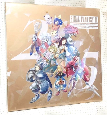 FINAL FANTASY IX 25th Anniversary Vinyl Timeless Tale Analog LP FF9 Game OST New - Image 1 of 2