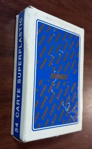 POKERKARTEN DAL NERO FIAT 54 KARTEN SUPERPLASTIC - Bild 1 von 4