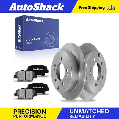 Rear Brake Rotors Ceramic Pads for 2010 2011 2012 2013 Kia Soul 1.6L 2.0L - Изображение 1 из 4