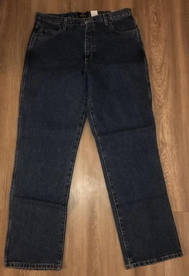 Red Head Brand Jeans Pants Men's Size 36 x 32 Denim Dark Stone wash Relaxed Fit - Image 1 of 4