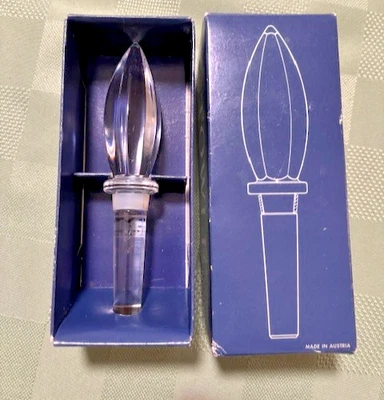 Бутылка пробка полотенце полный свинец кристалл Дублин сделано в Австрии оригинальной коробке - Изображение 1 из 4