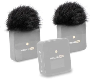 SUNMON Mikrofon Pop Filter pelziger Windschutz für Rode Wireless Go 2 Mikrofon, Windpro - Bild 1 von 16
