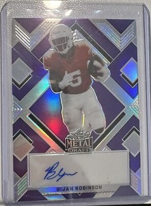 2022 Leaf Metal Draft Bijan Robinson RC/A 17/25