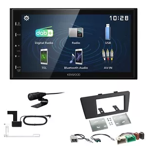 Kenwood 2DIN DAB+ Autoradio für Volvo V70 II 2000-2003 schwarz - Bild 1 von 5