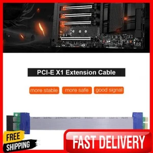 Flexibles PCI Express Riser Card Extender Verlängerungskabel PCIe 1X zu 1X Konve - Afbeelding 1 van 7