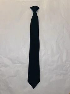Uniform Clip On Tie Cravats Forest Dark Green 20” Tie for Boy Scouts, Deputy - Picture 1 of 4
