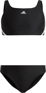 Bikini Adidas Niña 3s Deportivo 2 Piezas Talla 13-14 Años Reino Unido Negro - Imagen 1 de 4