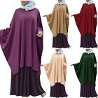 Muslim Women One Piece Prayer Caftan Islamic Abaya Kaftan Khimar Dress Clothes