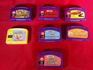 Lot of 7 LEAP CARTRIDGES - Picture 1 of 1