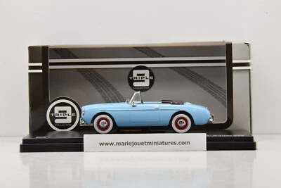 VOLVO P1900 SPORT CONVERTIBLE 1955 LIGHT BLUE TRIPLE 9 1/43 NEUF EN BOITE - Photo 1/4