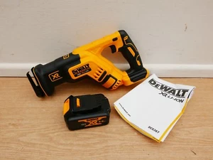 DeWalt DCS367 18v xr brushless recip saw bare unit + DCB182 4 ah battery - Picture 1 of 2