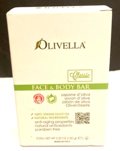 OLIVELLA, CLASSIC FACE&BODY BAR 100% NATIVES OLIVENÖL, NATÜRLICHE INHALTSSTOFFE - Bild 1 von 1