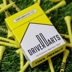 18Pcs/box Driver Darts Golf Tees Premium 83mm Bamboo Golf Accessories Gifts CQ - Picture 1 of 12