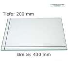Khlschrank Einlegeboden | Gemsefach - Klarglas 4 mm - (89,96 EUR / qm) 