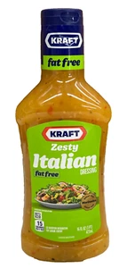 Kraft Fat Free Zesty Italian Salad Dressing 16 oz - Picture 1 of 1