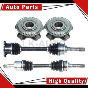 CV Axle Shaft Wheel Bearing and Hub Assembly For Chevy Tracker 2002