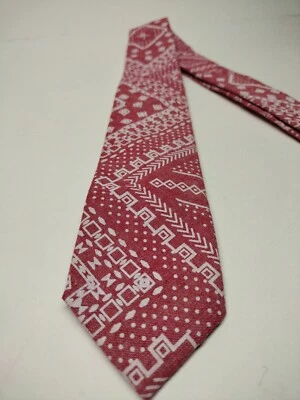 American Eagle Outfitters Redand White Tie 100% Cotton - Image 1 of 4
