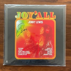 Jenny Lewis - Joy'All - Splatter Color LP Vinyl - Signed Insert - New, Sealed - Picture 1 of 7