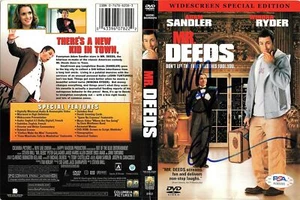 Adam Sandler Allen Covert signed DVD Cover PSA/DNA Mr. Deeds Film handsigniert - Bild 1 von 1