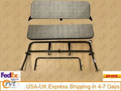 OEM Para SUZUKI Samurai SJ413 SJ410 CONJUNTO DE COJINES TRASERO CON MARCO JUEGO DE 2 PIEZAS Foto 1 de 4