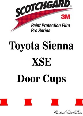 Película de protección de pintura 3M Scotchgard serie Pro 2021 2022 2023 Toyota Sienna XSE Foto 1 de 3
