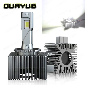 D1S D1R LED Headlight Bulbs 70W 6500K Super White HID Xenon Conversion Kit 2PCS - Picture 1 of 13