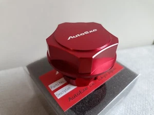 RED forged engine oil filler cap for MAZDA 2 3 6 CX5 MX5 mazdaspeed CX30 CX7 MRZ - Picture 1 of 6