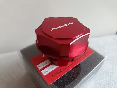 Tapa de llenado de aceite de motor forjado ROJO para FORD FOCUS FIESTA KUGA ST RS MK3 MK4 MK7 2T Foto 1 de 4