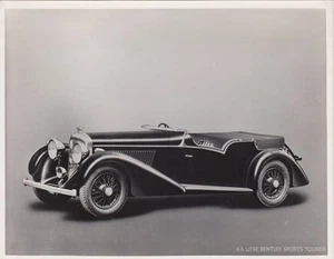 FOTO ROLLOS ROYCE BENTLEY 4 1/4 LITROS SPORTS TOURER VANDEN PLAS ÉPOCA ORIGINAL - Imagen 1 de 2