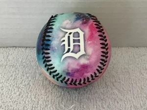 Franklin Detroit Tigers Tie-Dye Baseball - Picture 1 of 14