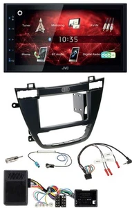 JVC DAB USB Bluetooth 2DIN Lenkrad Autoradio für Opel Insignia ab 08 schwarz - Bild 1 von 8