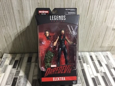 FIGURA DE ACCIÓN MARVEL LEGENDS SERIES DAREDEVIL ELEKTRA 6" BAF MAN-THING Foto 1 de 4