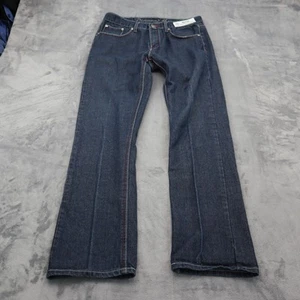 Diamon Stash Jeans Pantalone Uomo 32x30 Blu Denim Casual Outdoor Preppy Lavaggio Scuro - Foto 1 di 15